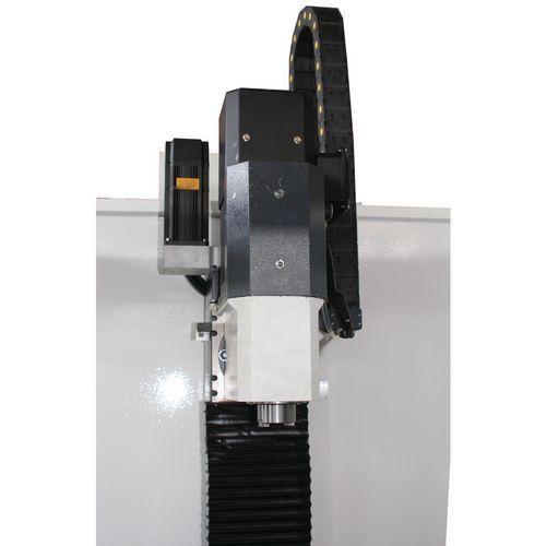 OPTIimill F 3 PRO 3-осевой вертикально-фрезерный станок с ЧПУ Sinumerik 808D ADVANCED фото Смена инструмента производится нажатием кнопки (электропневматическое зажимное устройство инструмента)