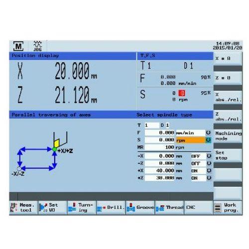 Интерфейс оператора Siemens Manual Machine Plus MM+ optimum maschinen фото Служит для перехода от традиционных станков к программированию ЧПУ